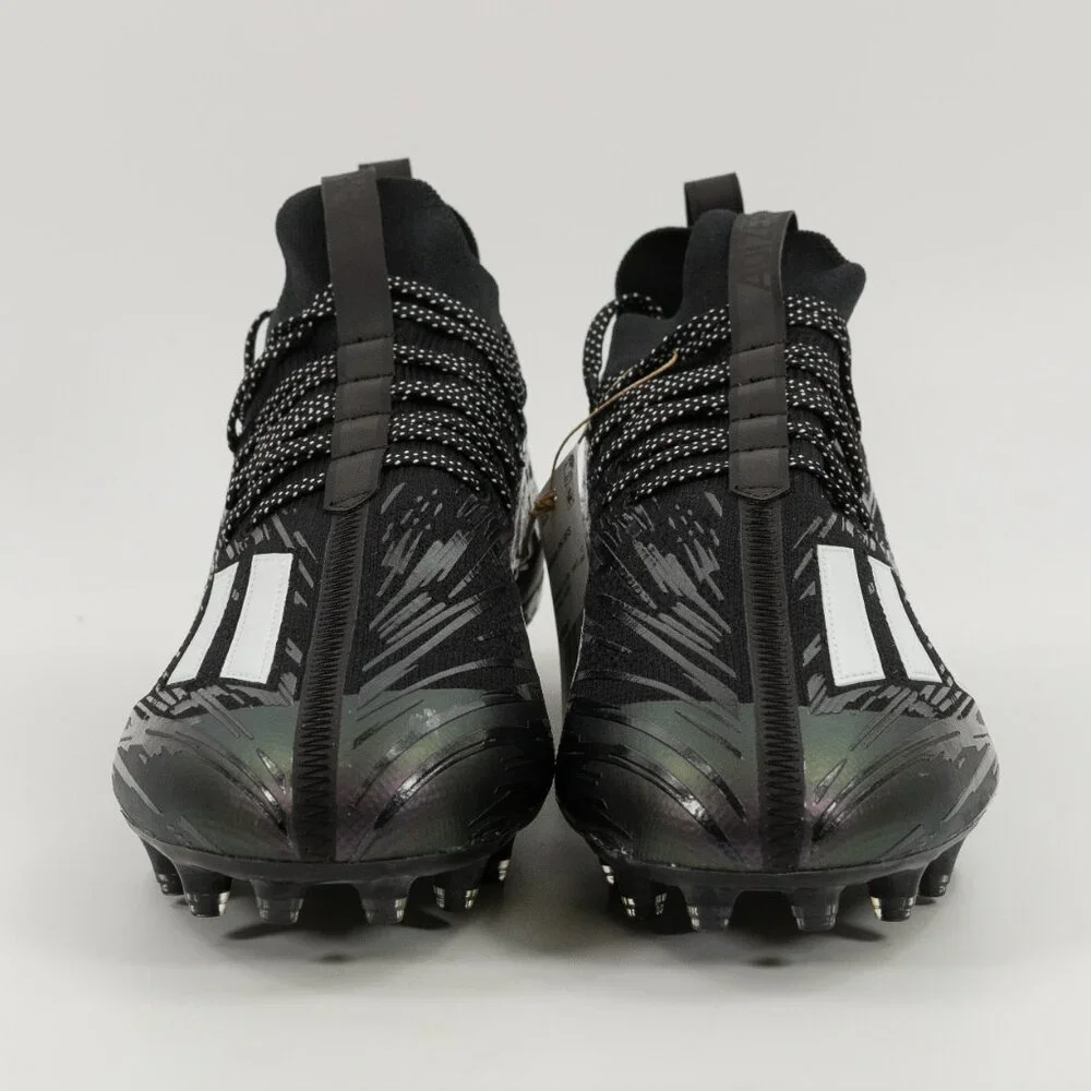 Adidas Adizero Primeknit RFS 'Black Purple' HP8861 Football Cleats size 12.5